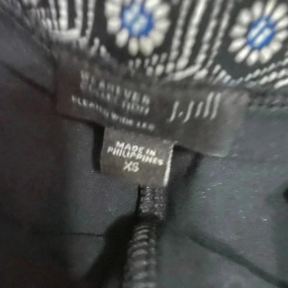 J.Jill Wearever Collection Pleated Wide Leg Cropped Pants Size XS - Picture 6 of 7